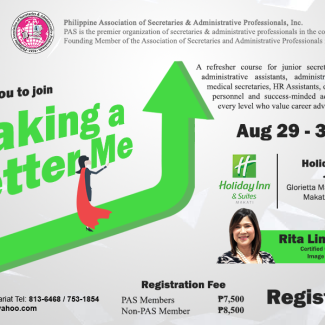 Making A Better Me Invitation